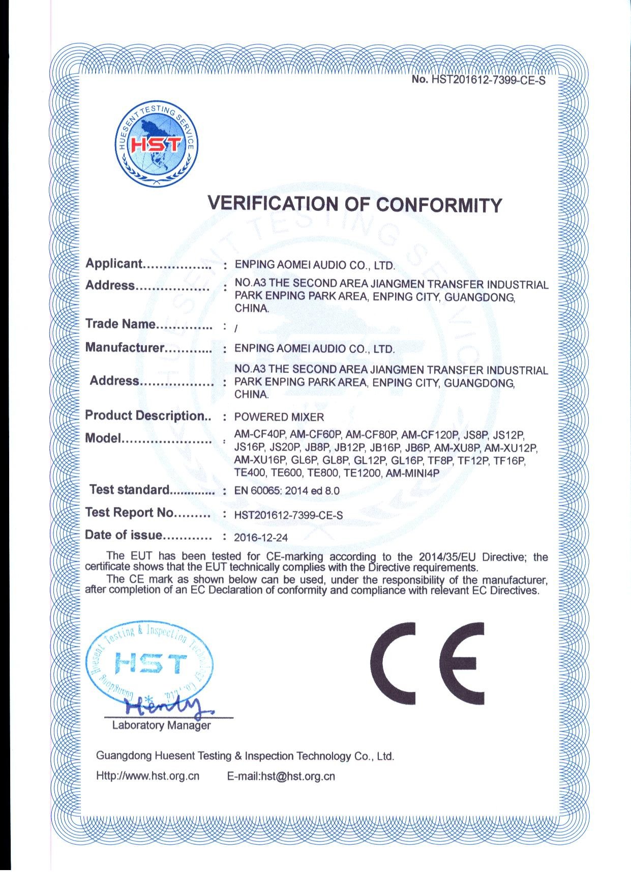 CE-S-certificate